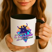 Retro 80's Bill And Ted Be Excellent to Each Other Party On Dudes! Mug