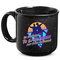 Retro 80's Bill And Ted Be Excellent to Each Other Party On Dudes! 15oz Campfire Ceramic Mug