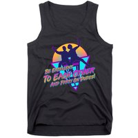 Retro 80's Bill And Ted Be Excellent to Each Other Party On Dudes! Tank Top