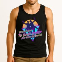 Retro 80's Bill And Ted Be Excellent to Each Other Party On Dudes! Tank Top
