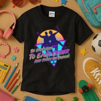 Retro 80's Bill And Ted Be Excellent to Each Other Party On Dudes! Kids T-Shirt