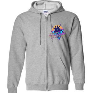 Retro 80's Bill And Ted Be Excellent to Each Other Party On Dudes! Full Zip Hoodie