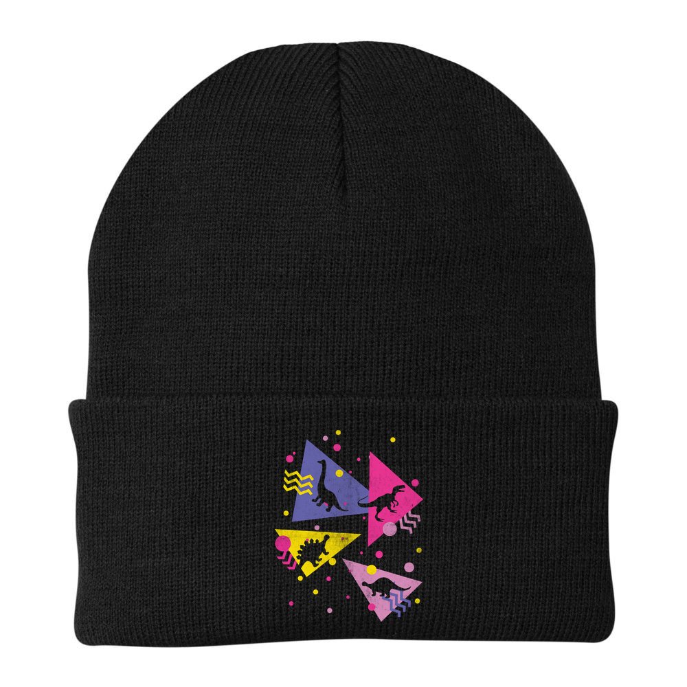 Retro 80's Dinosaurs Beanie