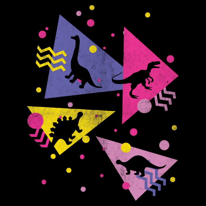 Retro 80's Dinosaurs Visor