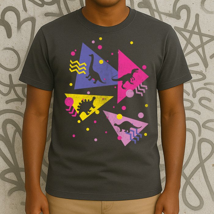Retro 80's Dinosaurs T-Shirt