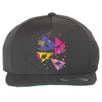 Retro 80's Dinosaurs Wool Snapback Cap