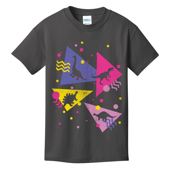 Retro 80's Dinosaurs Kids T-Shirt