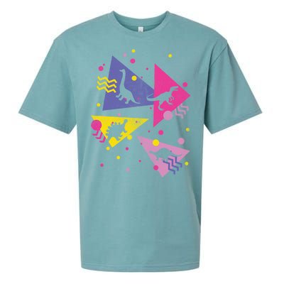 Retro 80's Dinosaurs Sueded Cloud Jersey T-Shirt