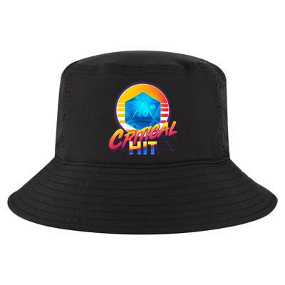 Retro 80's DnD Critical Hit Cool Comfort Performance Bucket Hat