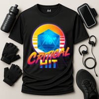 Retro 80's DnD Critical Hit Performance Shirt