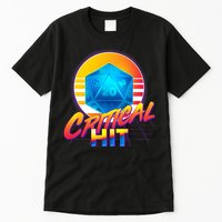 Retro 80's DnD Critical Hit Tall T-Shirt