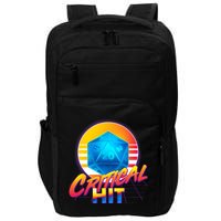 Retro 80's DnD Critical Hit Impact Tech Backpack
