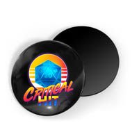 Retro 80's DnD Critical Hit Magnet
