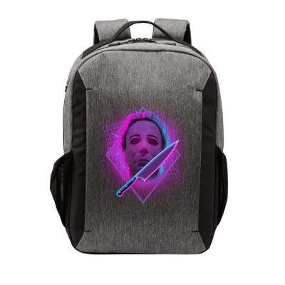 Retro 80's Eighties Myers With Knife Vector Backpack