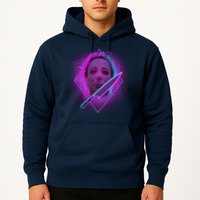 Retro 80's Eighties Myers With Knife Hoodie
