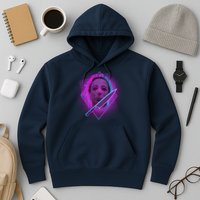 Retro 80's Eighties Myers With Knife Hoodie