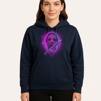 Retro 80's Eighties Myers With Knife Hoodie
