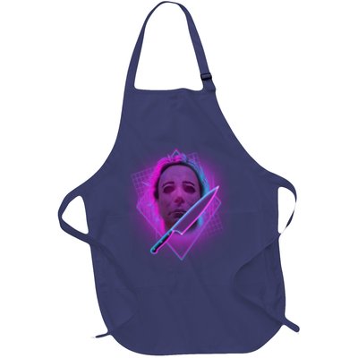 Retro 80's Eighties Myers With Knife Apron
