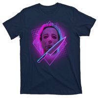 Retro 80's Eighties Myers With Knife T-Shirt