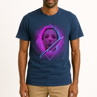 Retro 80's Eighties Myers With Knife Tall T-Shirt