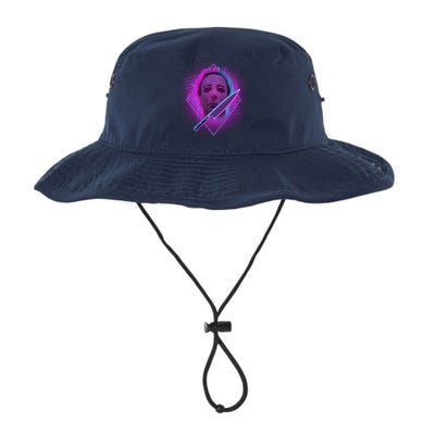 Retro 80's Eighties Myers With Knife Bucket Hat
