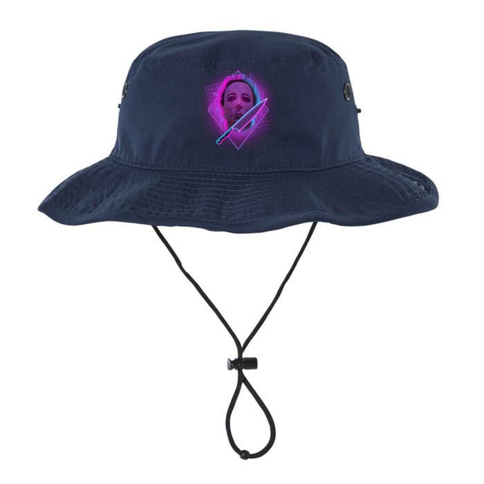 Retro 80's Eighties Myers With Knife Bucket Hat