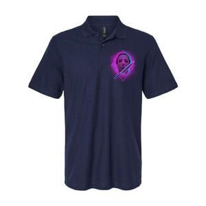 Retro 80's Eighties Myers With Knife Softstyle Adult Sport Polo