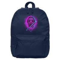Retro 80's Eighties Myers With Knife 16 in Basic Backpack