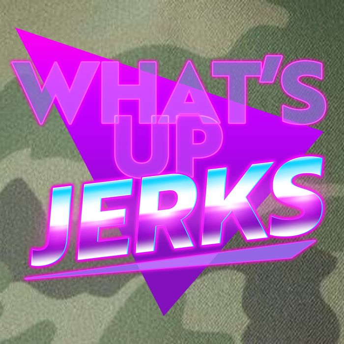 Retro 80's Eighties What's Up Jerks Legacy Tie Dye Trucker Hat