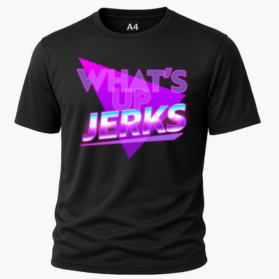 Retro 80's Eighties What's Up Jerks Performance Shirt