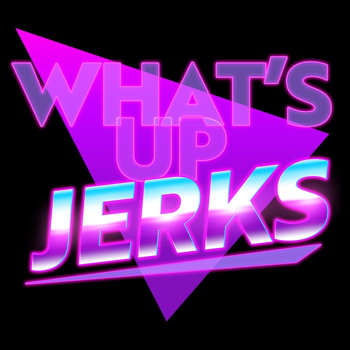 Retro 80's Eighties What's Up Jerks Drawstring Bag