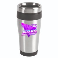 Retro 80's Eighties What's Up Jerks 16oz Travel Tumbler