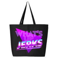 Retro 80's Eighties What's Up Jerks 25L Jumbo Tote