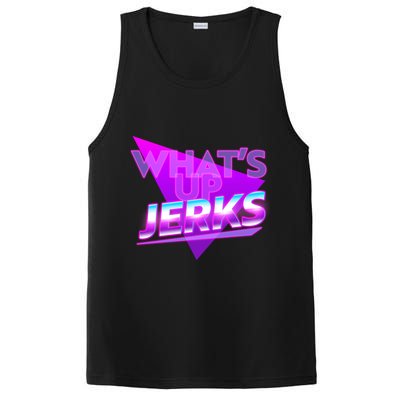Retro 80's Eighties What's Up Jerks PosiCharge Competitor Tank