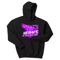 Retro 80's Eighties What's Up Jerks Kids Hoodie