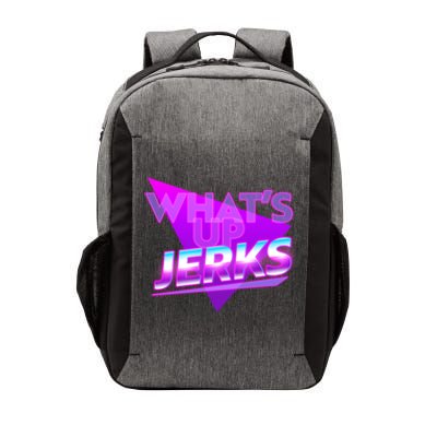 Retro 80's Eighties What's Up Jerks Vector Backpack