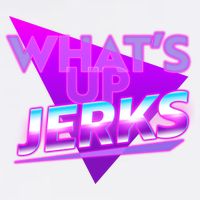 Retro 80's Eighties What's Up Jerks Garment-Dyed Sweatshirt
