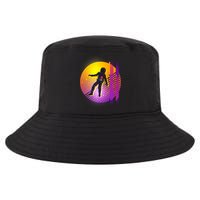 Retro 80's Glitch Astronaut Cool Comfort Performance Bucket Hat