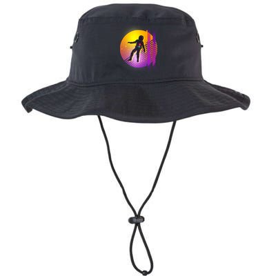 Retro 80's Glitch Astronaut Bucket Hat