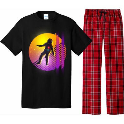 Retro 80's Glitch Astronaut Pajama Set