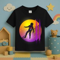 Retro 80's Glitch Astronaut Toddler T-Shirt