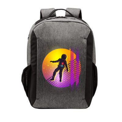 Retro 80's Glitch Astronaut Vector Backpack