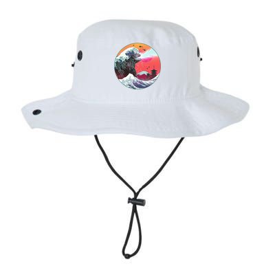 Retro 80's Godzilla Attack Wave Legacy Cool Fit Booney Bucket Hat