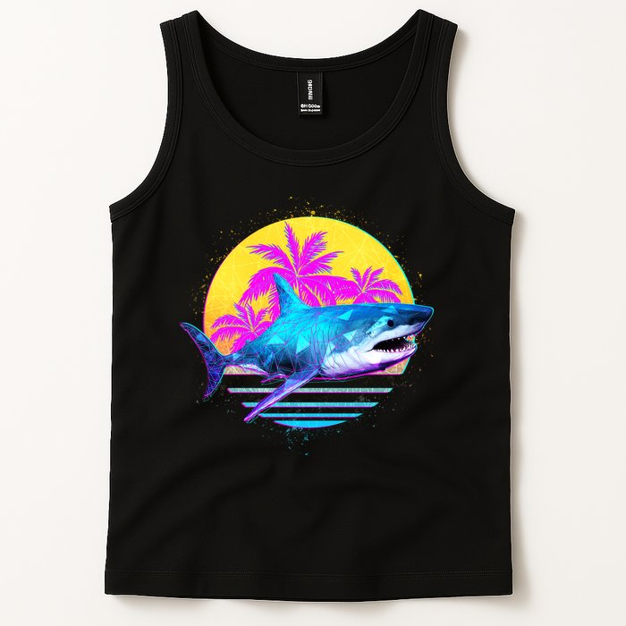 Retro 80s Polygon Shark Tank Top