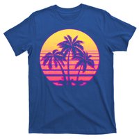 Retro 80's Sunset Palms T-Shirt