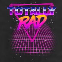 Retro 80's Totally Rad Cool Comfort Performance Bucket Hat