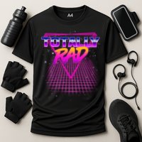 Retro 80's Totally Rad Cooling Performance Crew T-Shirt