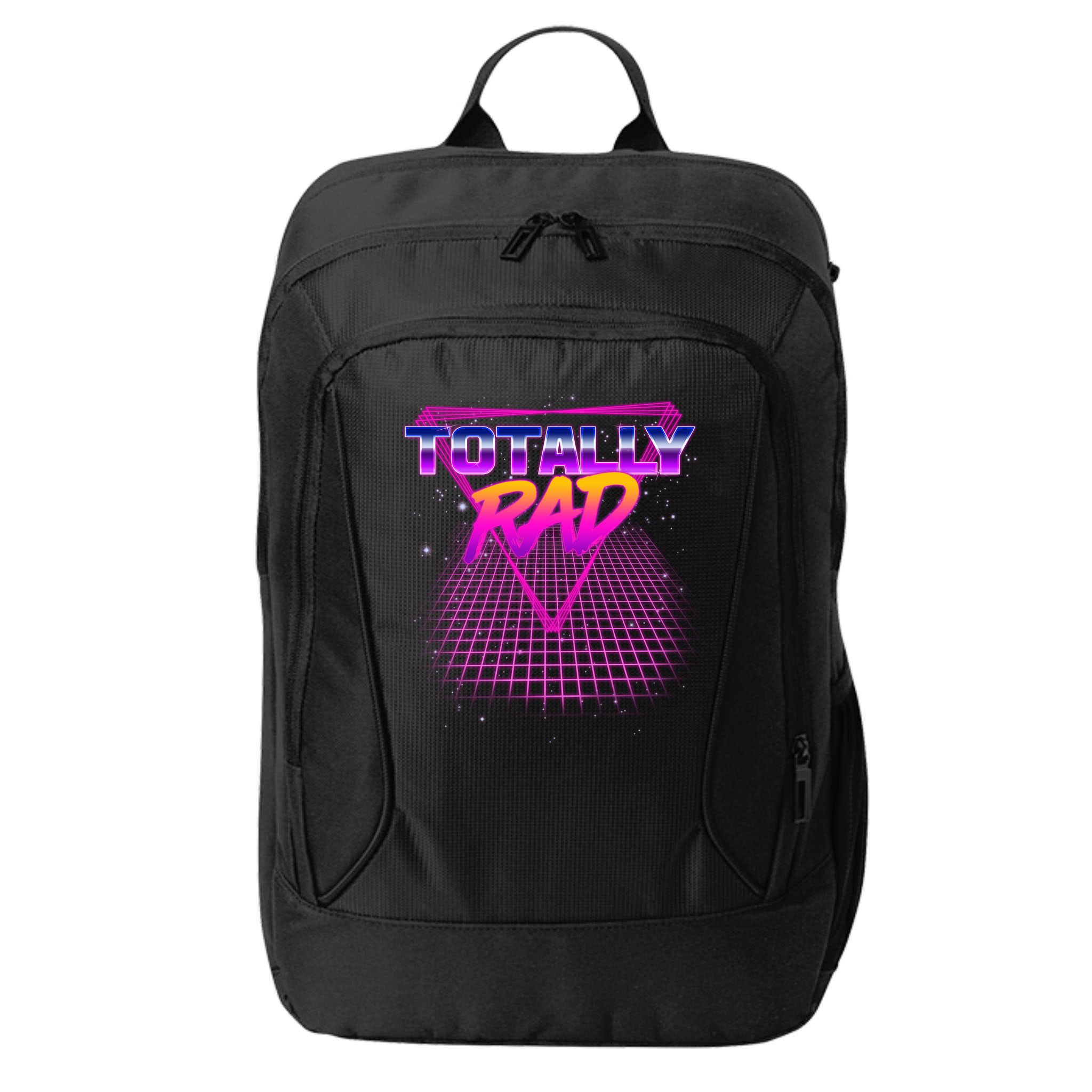 Retro 80's Totally Rad City Backpack