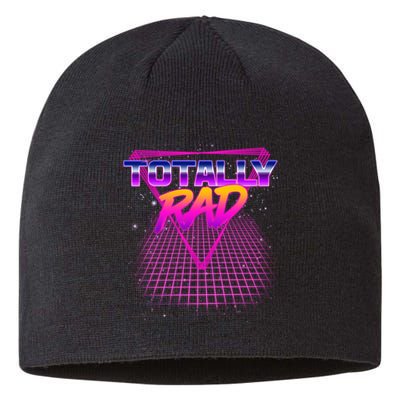 Retro 80's Totally Rad Sustainable Beanie