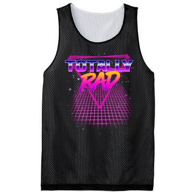 Retro 80's Totally Rad Mesh Reversible Basketball Jersey Tank